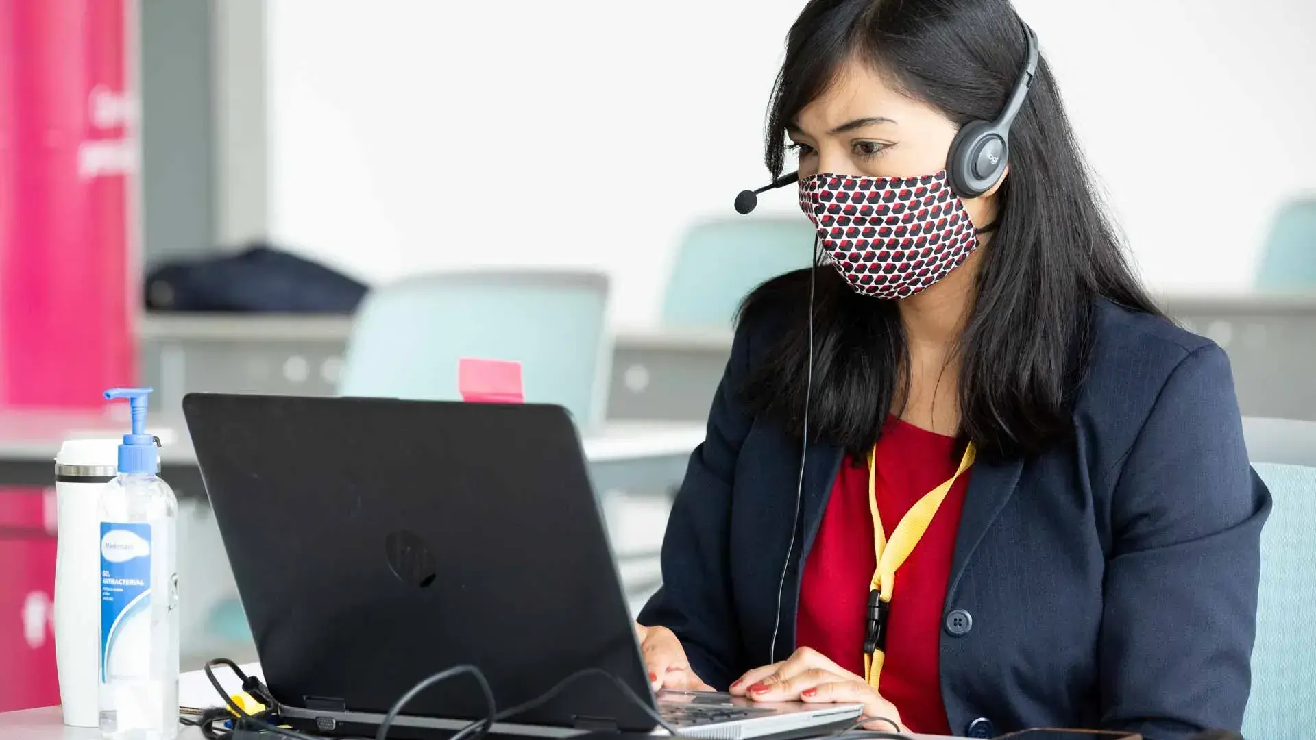Colaboradores en campus Puebla