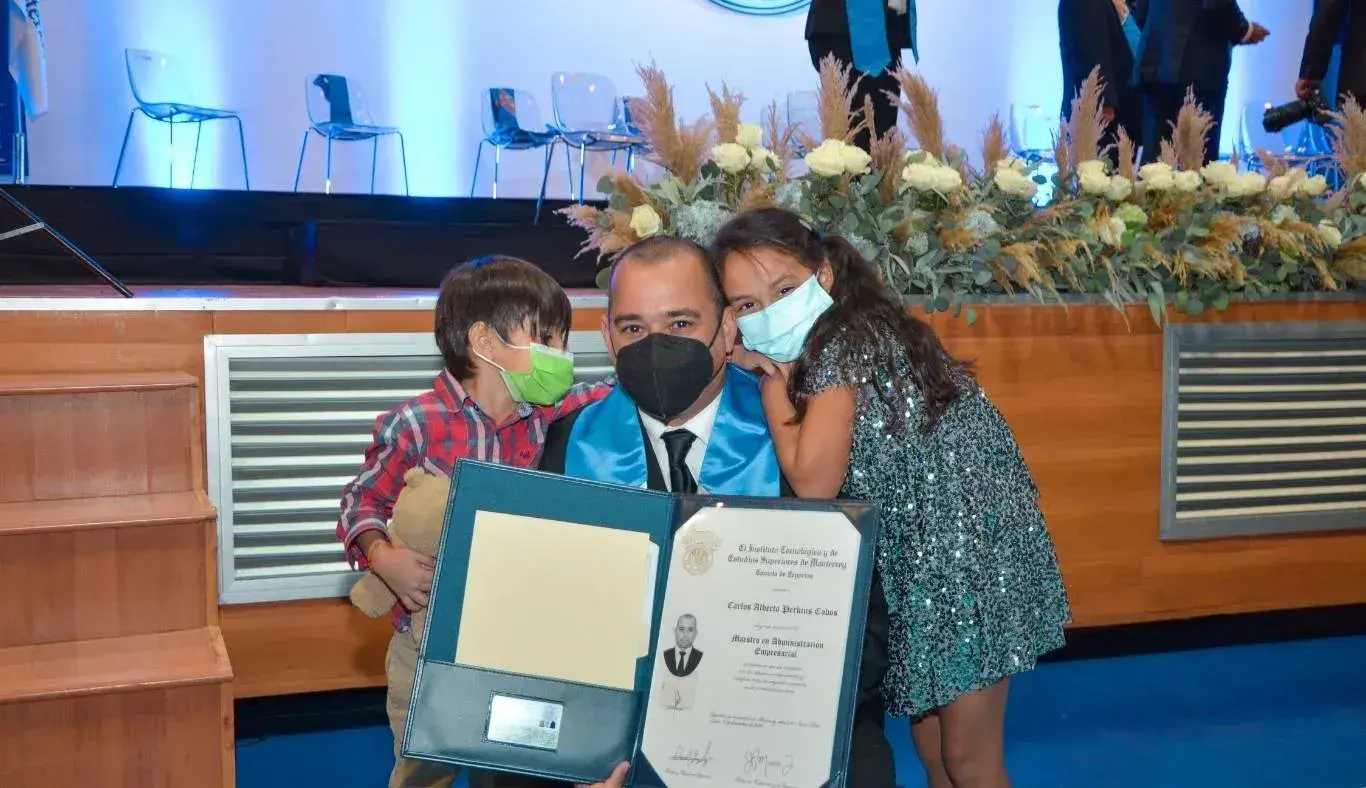 Graduación de alumnos de profesional 2021