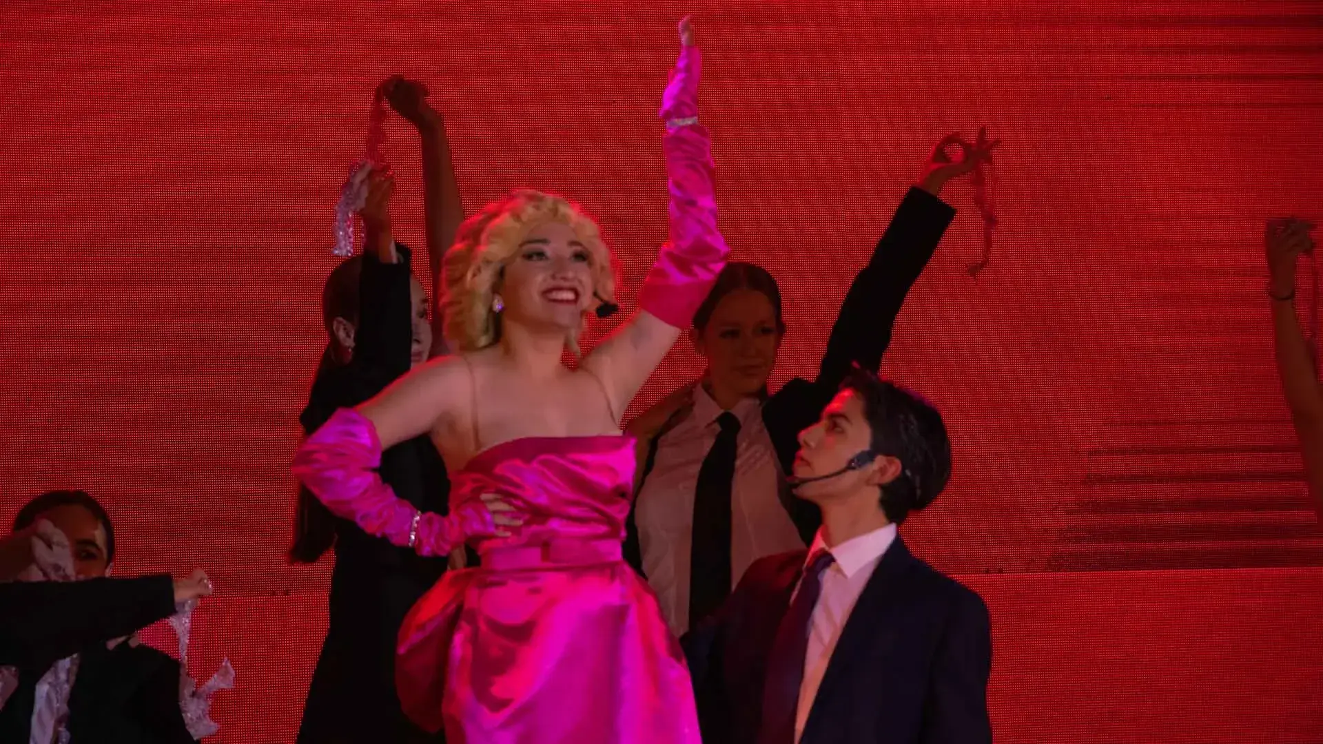 Baile en escena musical