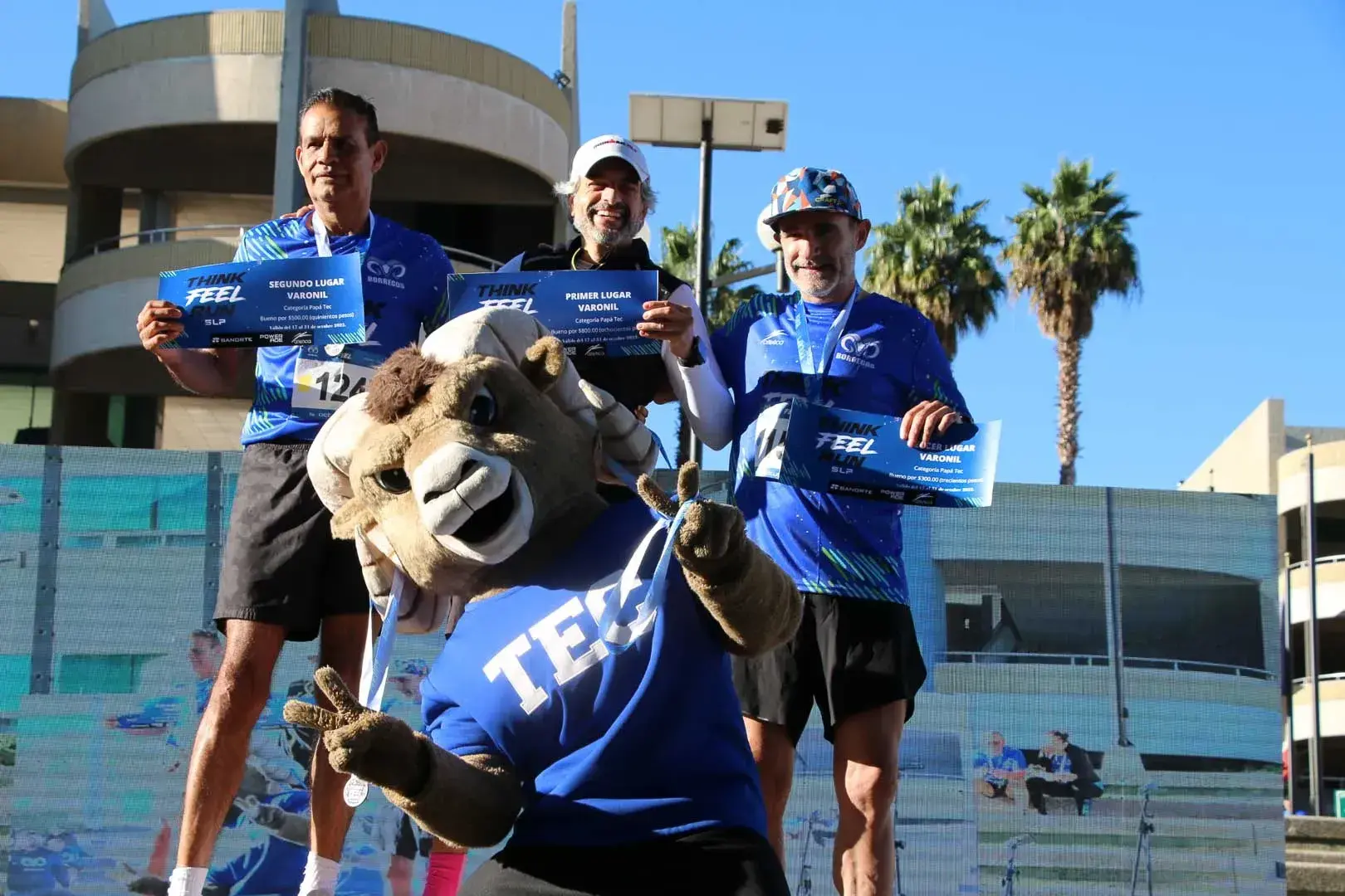 Carrera Think Feel Run en el Tec de Monterrey de San Luis Potosí