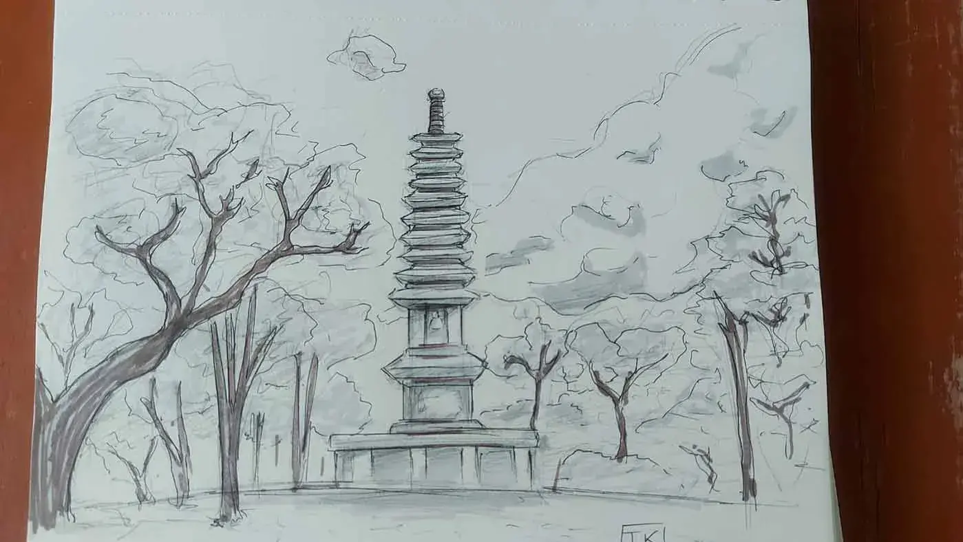 Alumnos de Tec Guadalajara plasman cultura japonesa en arte visual.