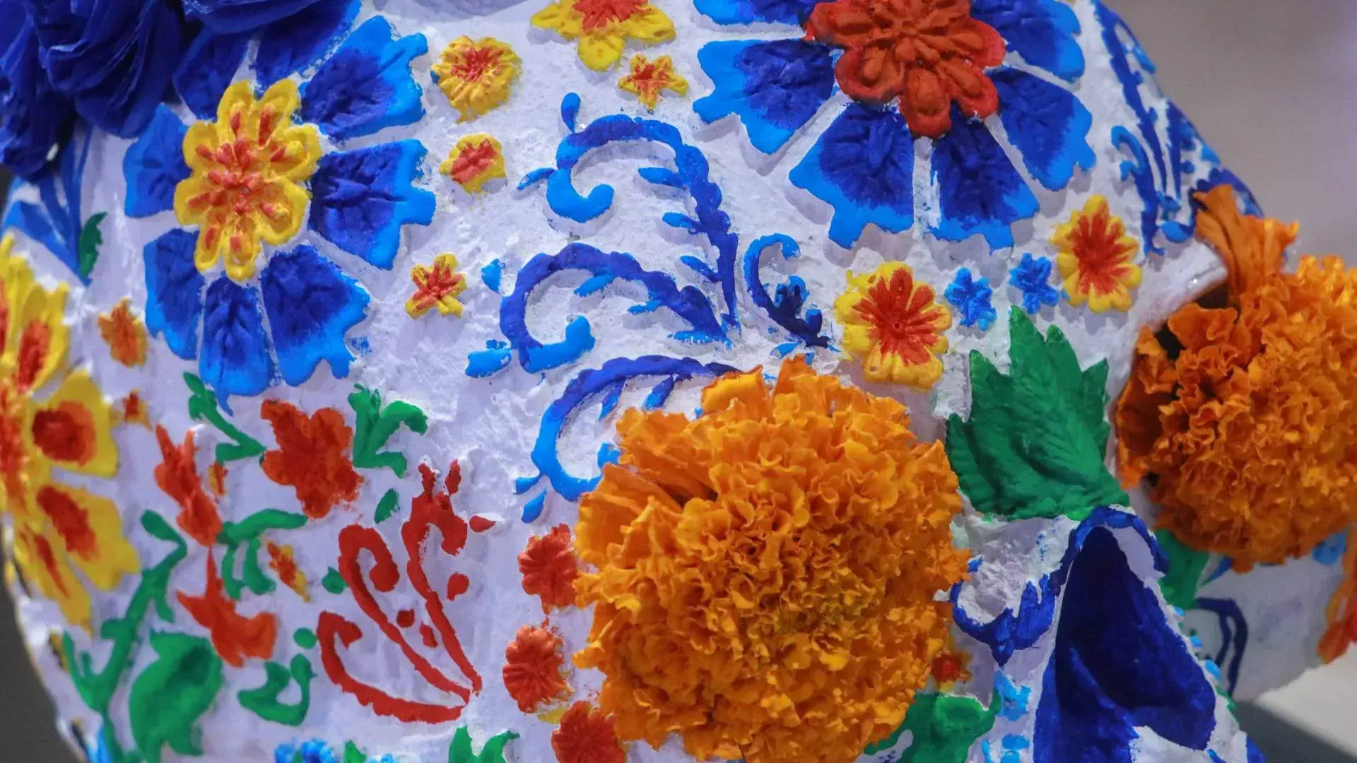 Calavera decorada
