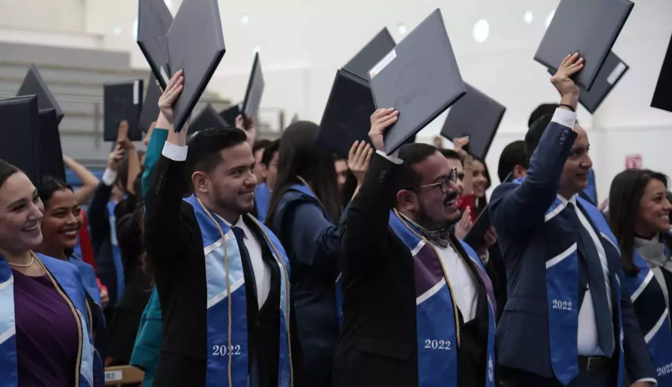 Ceremonia de graduación en el campus Aguascalientes