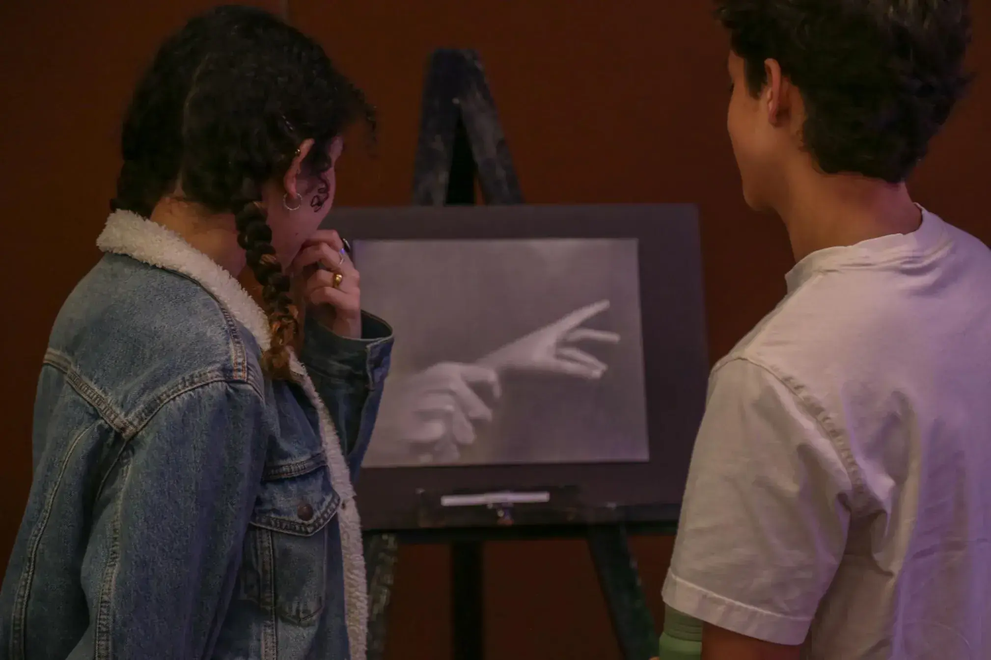 Muestra de artes plasticas