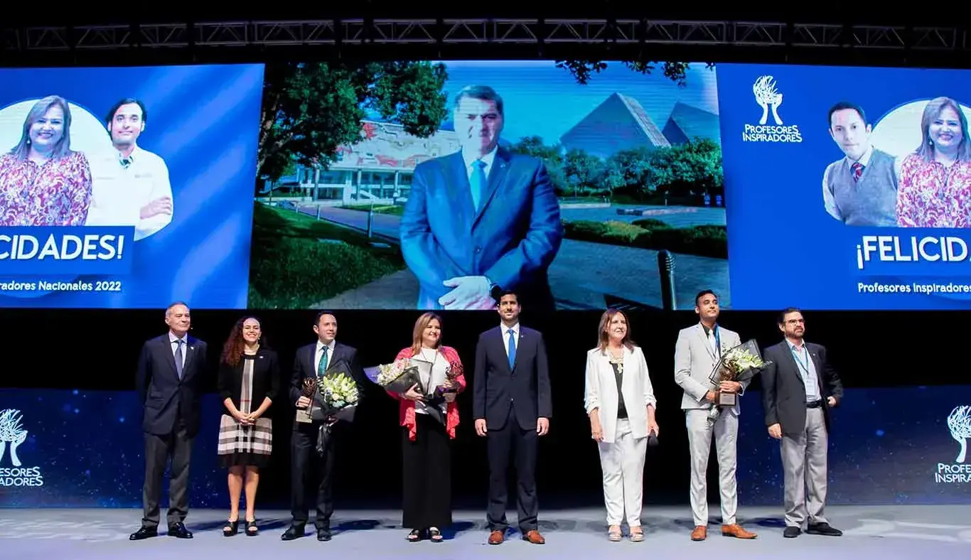 Profesores del Tec de Monterrey que recibieron la distinción Nacional Profesor Inspirador en 2022
