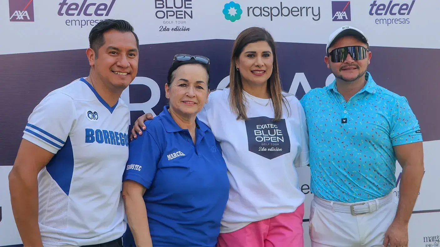 Equipo organizador del torneo EXATEC Blue Open 