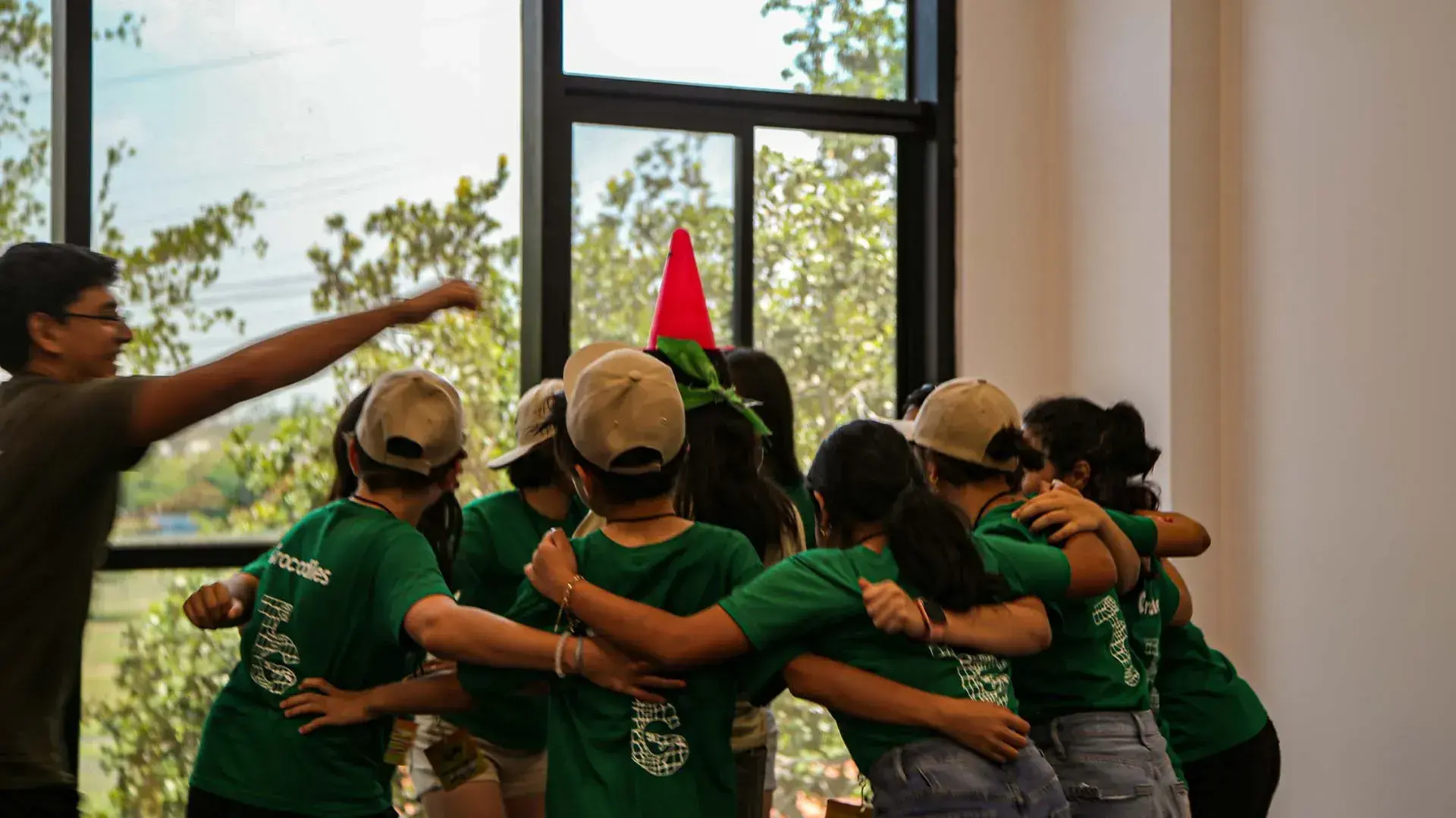 Participantes en campamento Tec Camp 2023 