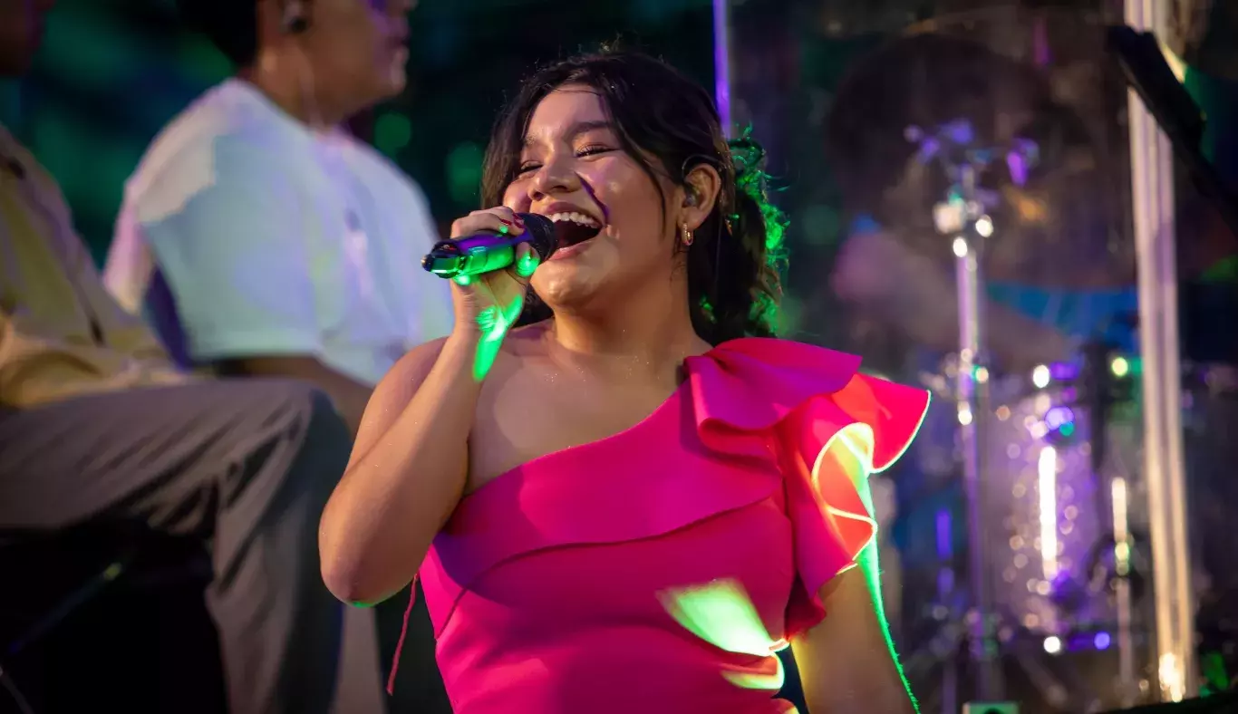 Haila cantante Arte y Cultura en cierre de ensamble