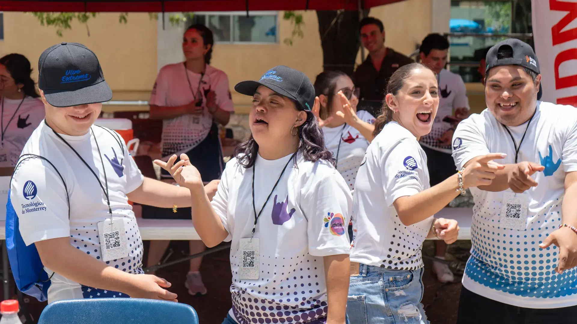 Baile y risas en Vive Extremo Camp