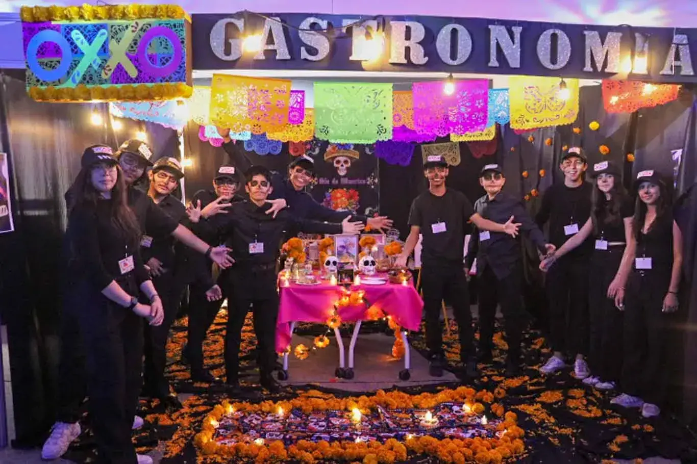 Fiesta de Humanidades, celebración del Día de Muertos en PrepaTec Santa Anita.