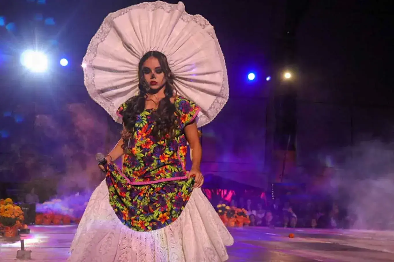 Fiesta de Humanidades, celebración del Día de Muertos en PrepaTec Santa Anita.