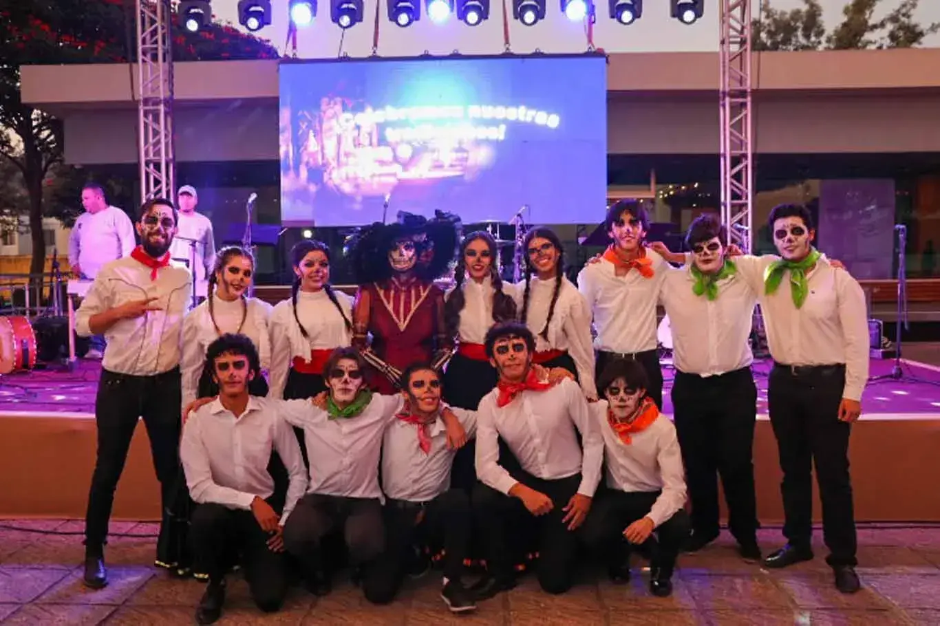 Fiesta de Humanidades, celebración del Día de Muertos en PrepaTec Santa Anita.
