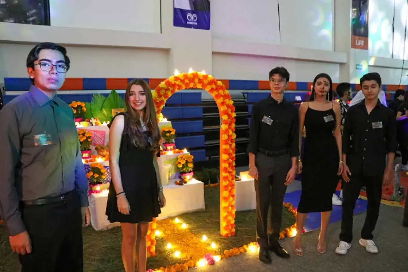 Fiesta de Humanidades, celebración del Día de Muertos en PrepaTec Santa Anita.