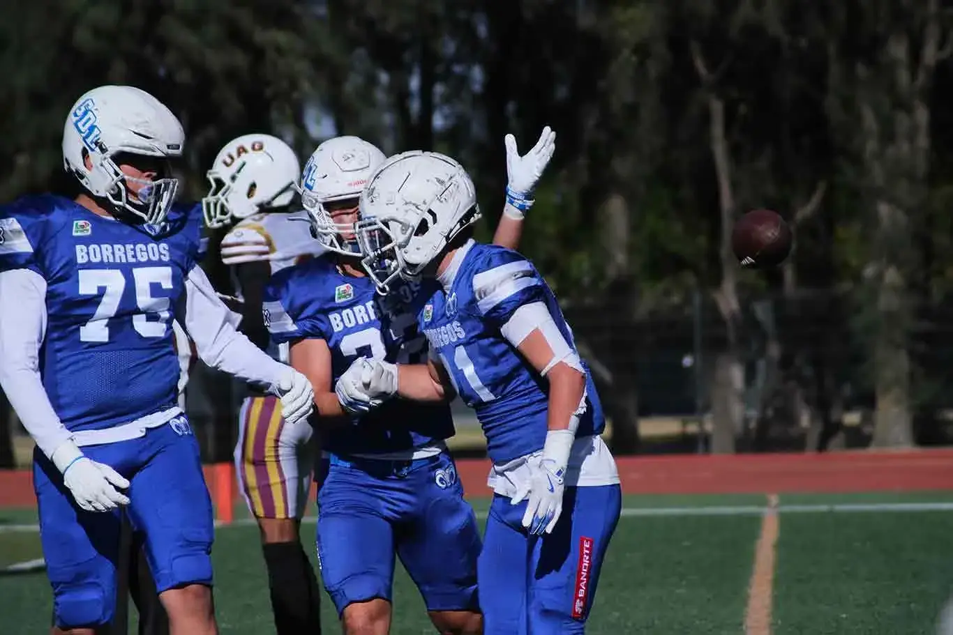 Futbol americano semifinal ganada por el equipo de PrepaTec Guadalajara. 