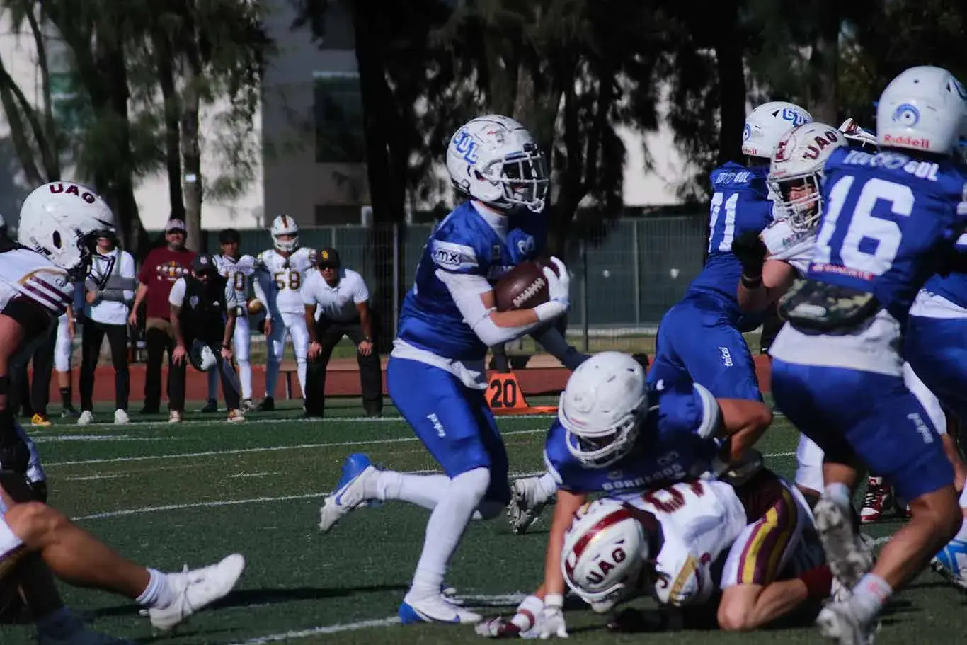 Futbol americano semifinal ganada por el equipo de PrepaTec Guadalajara. 