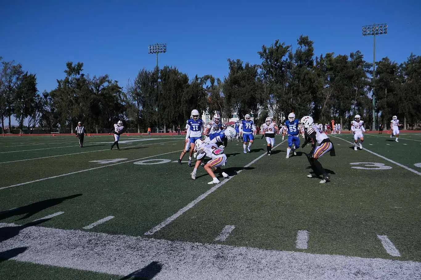 Futbol americano semifinal ganada por el equipo de PrepaTec Guadalajara. 