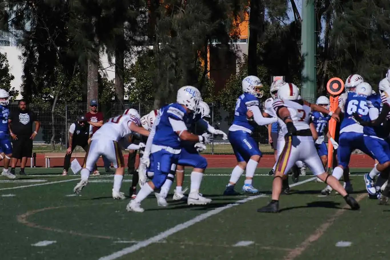 Futbol americano semifinal ganada por el equipo de PrepaTec Guadalajara. 