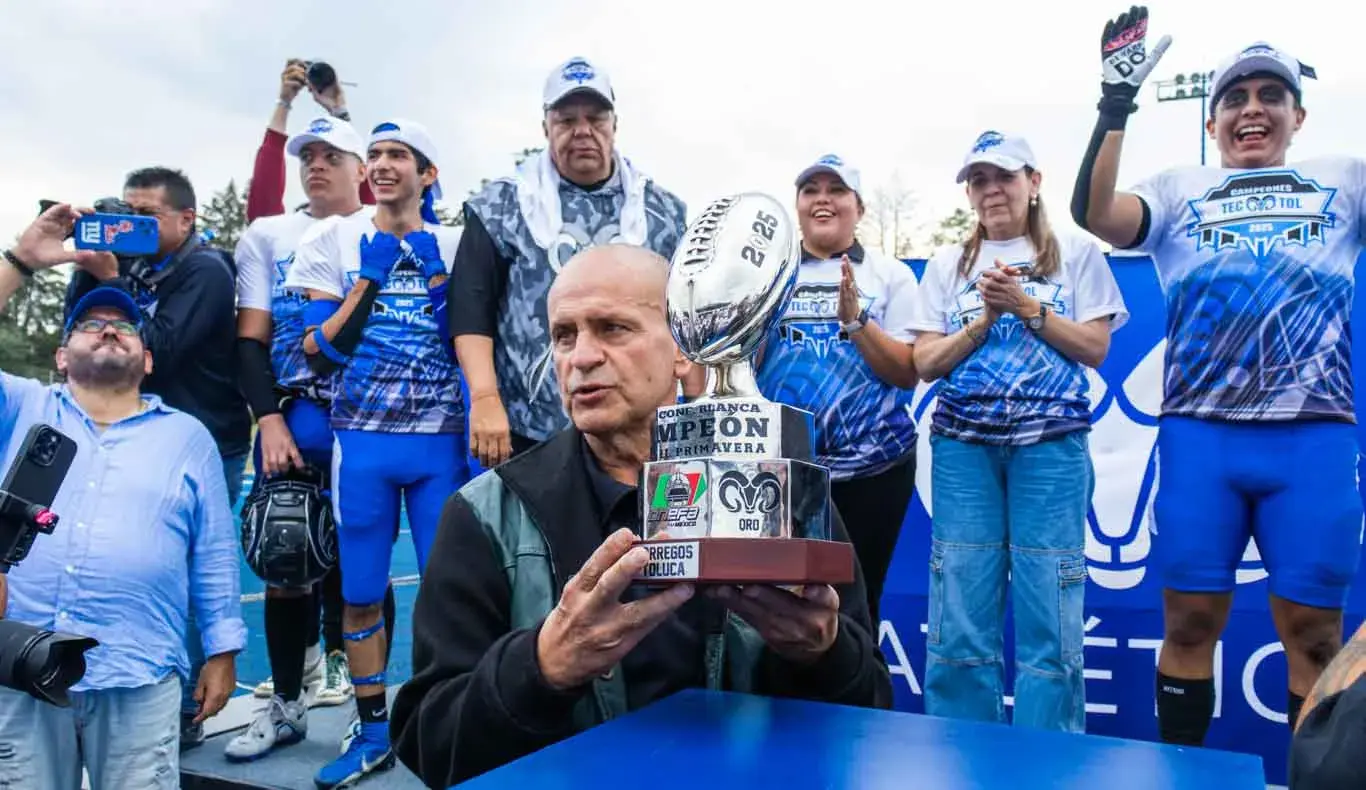 Borregos Toluca Juvenil, campeones invictos de la ONEFA 2025 (Fotos)
