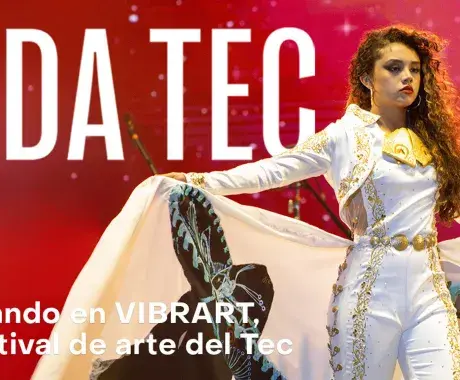 Cantando en VIBRART, el festival de arte del Tec (video)