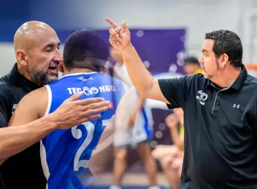 Dupla de entrenadores mexicanos en campus Hidalgo, Mohamed Ramos y Tomas Canizalez