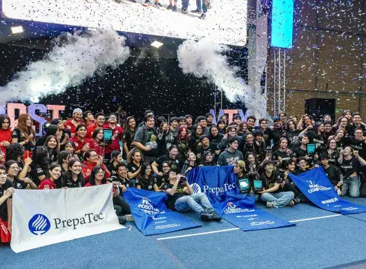MechRams 9301 del Tec Chihuahua gana regional de robótica en FIRST