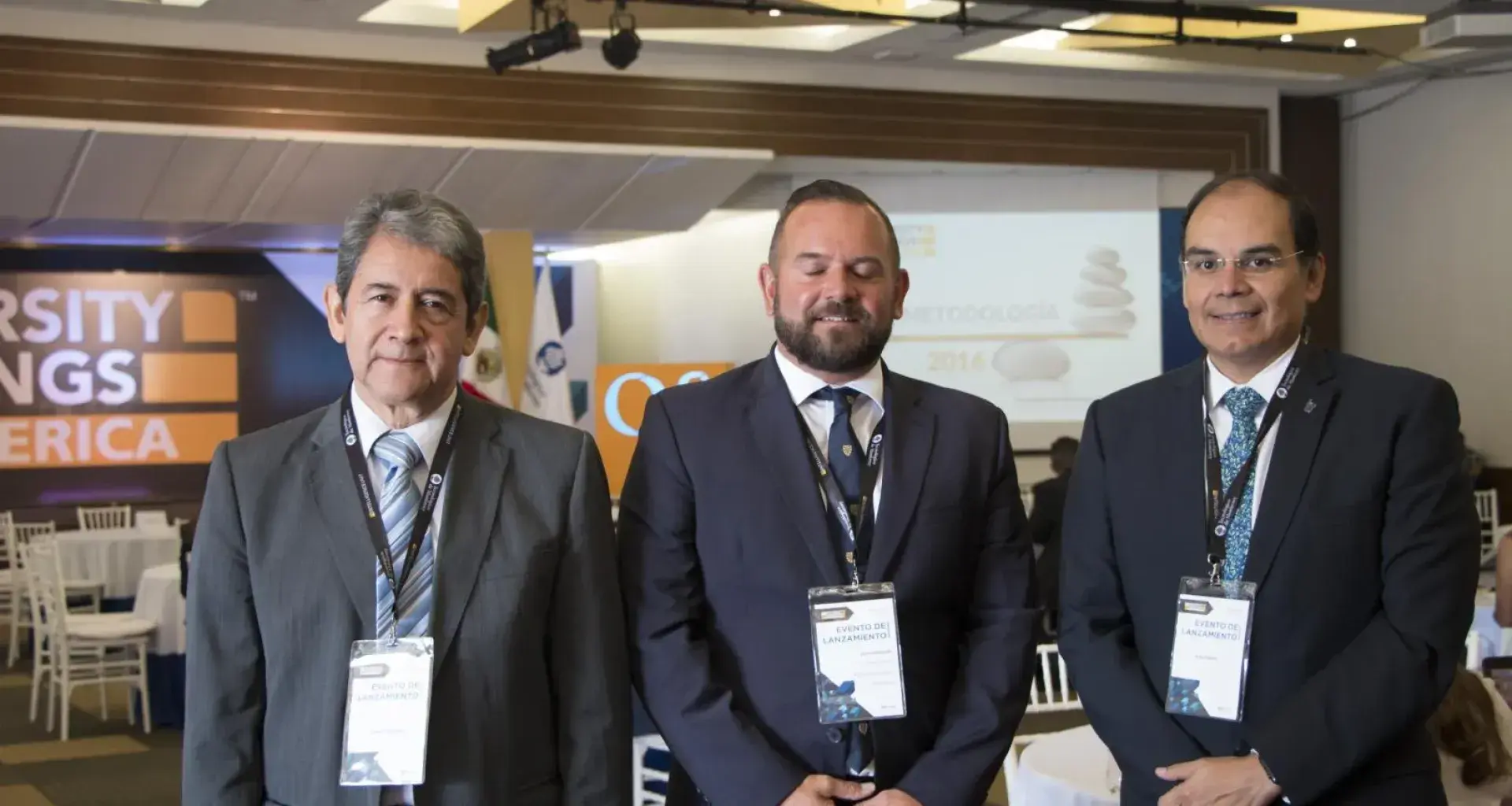Directivos durante el evento