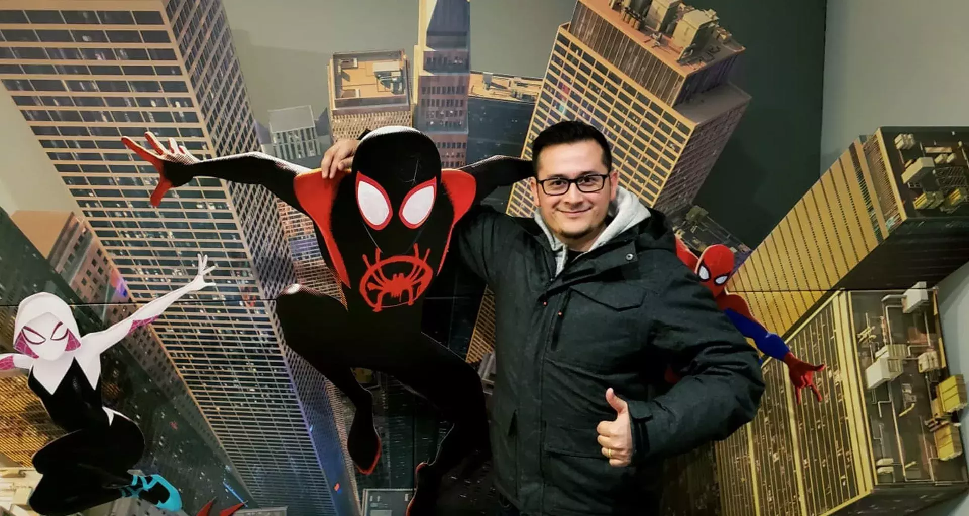 Daniel Hernández EXATEC participó en la animación de Spiderman