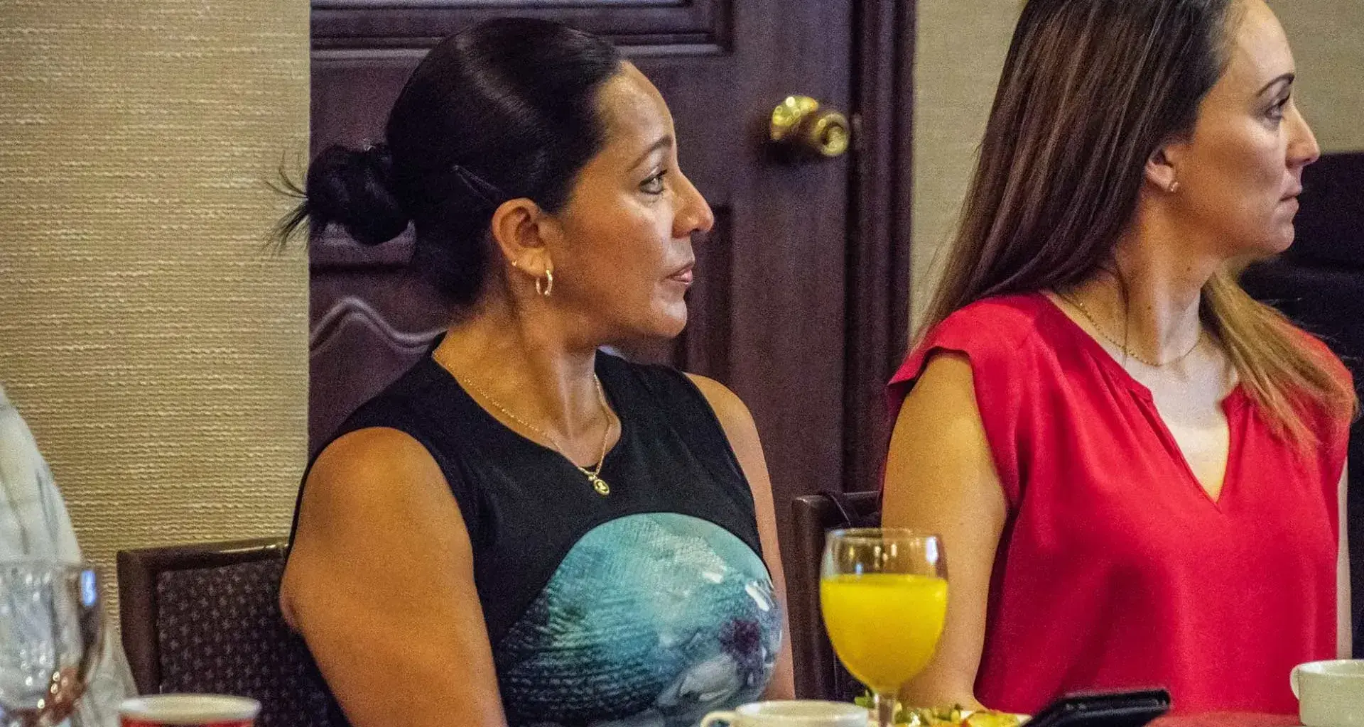 Graciela en el evento de Líderes del Mañana