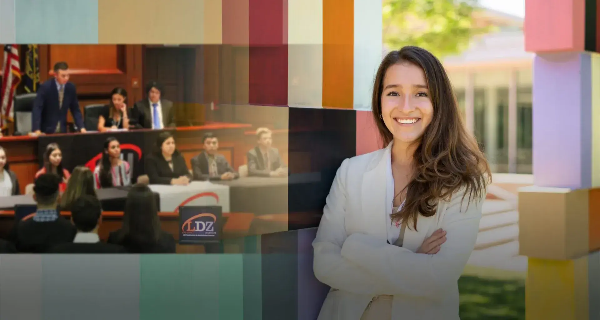 Mariel Soto alumna de PrepaTec Santa Catarina participando en congreso estudiantil LDZ en Colorado