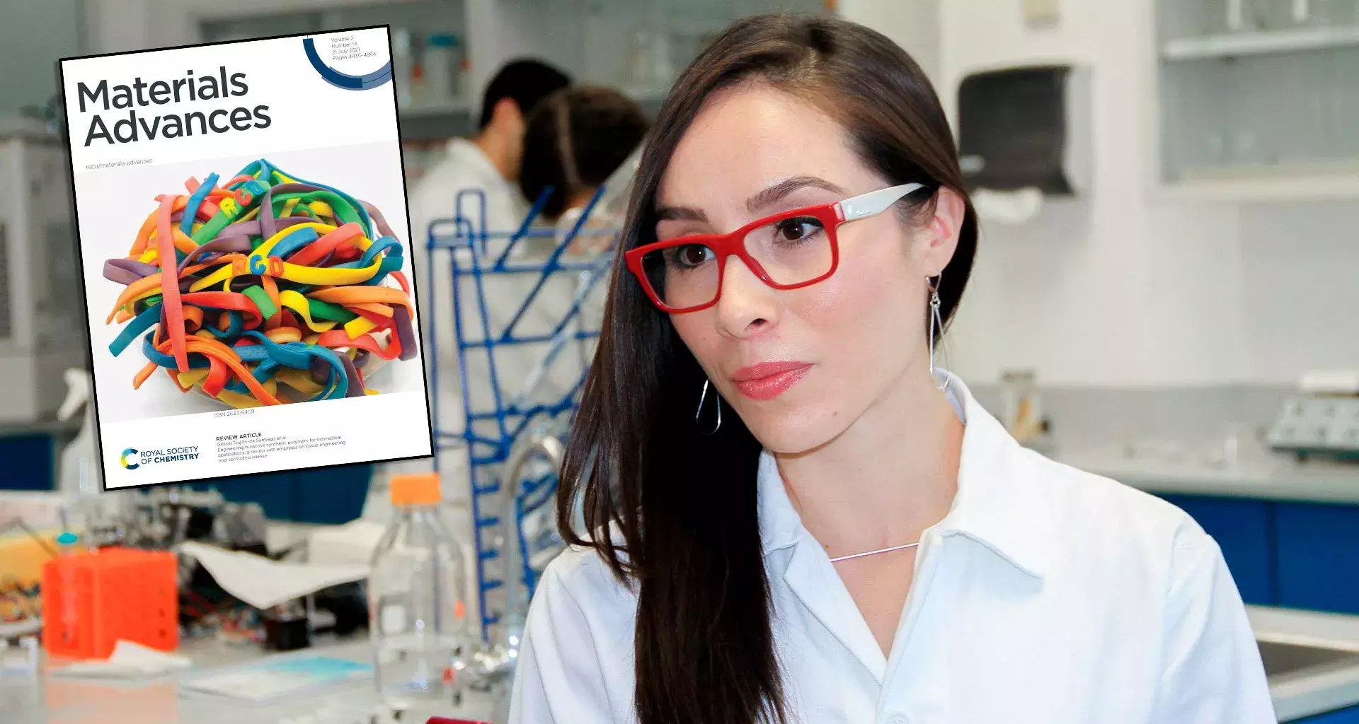 Mexican researcher wins and designs the cover of a scientific journal