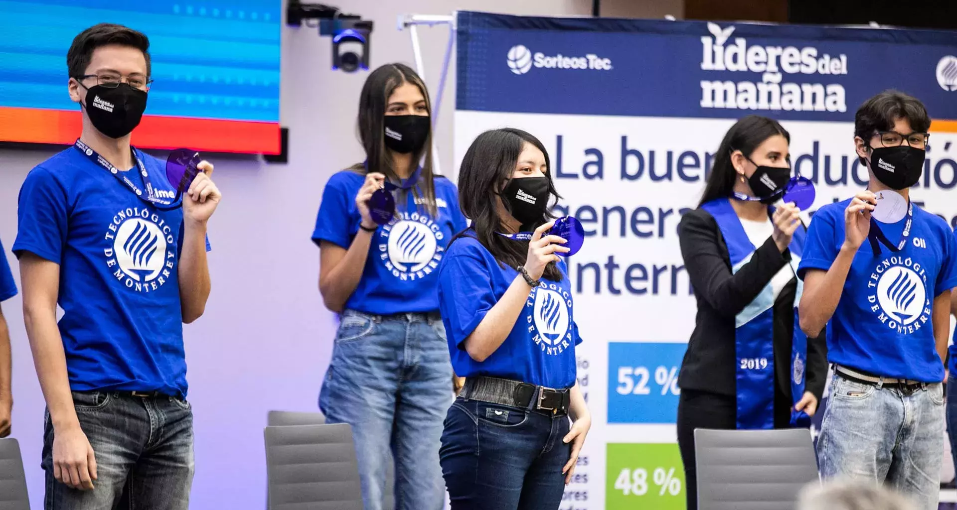 El Tec de Monterrey dio la bienvenida a la octava generación del programa Líderes del Mañana.