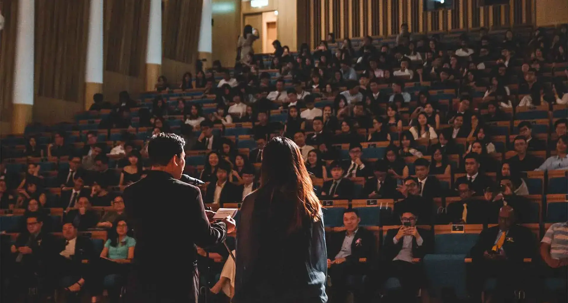 auditorio durante premiación