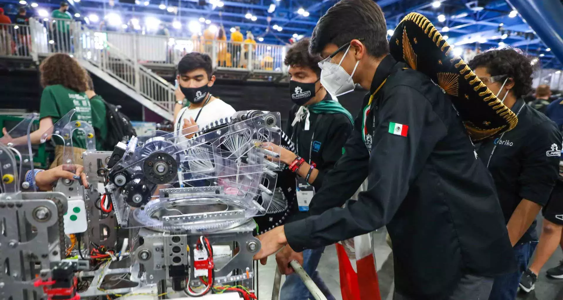 Competitive! Mexicans stand out at the 2022 FIRST Robotics Competition