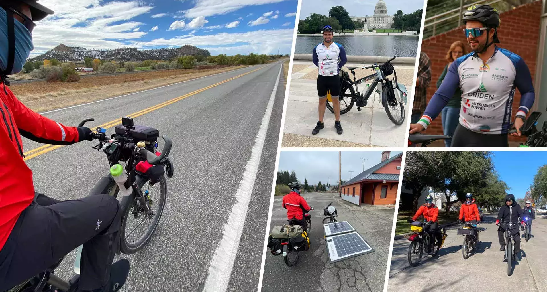 the Mexican who crossed the U.S. on an electric bicycle