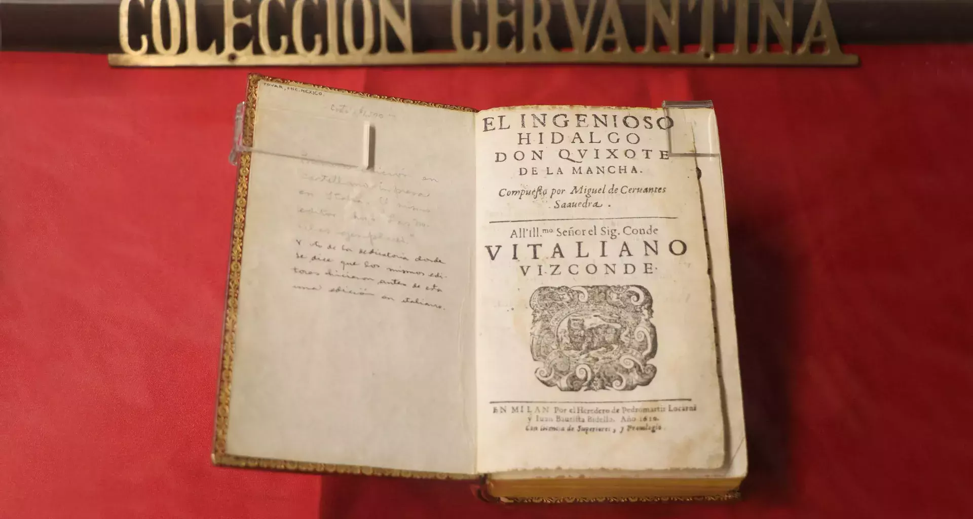 Biblioteca Cervantina, un acervo cultural e histórico de todos