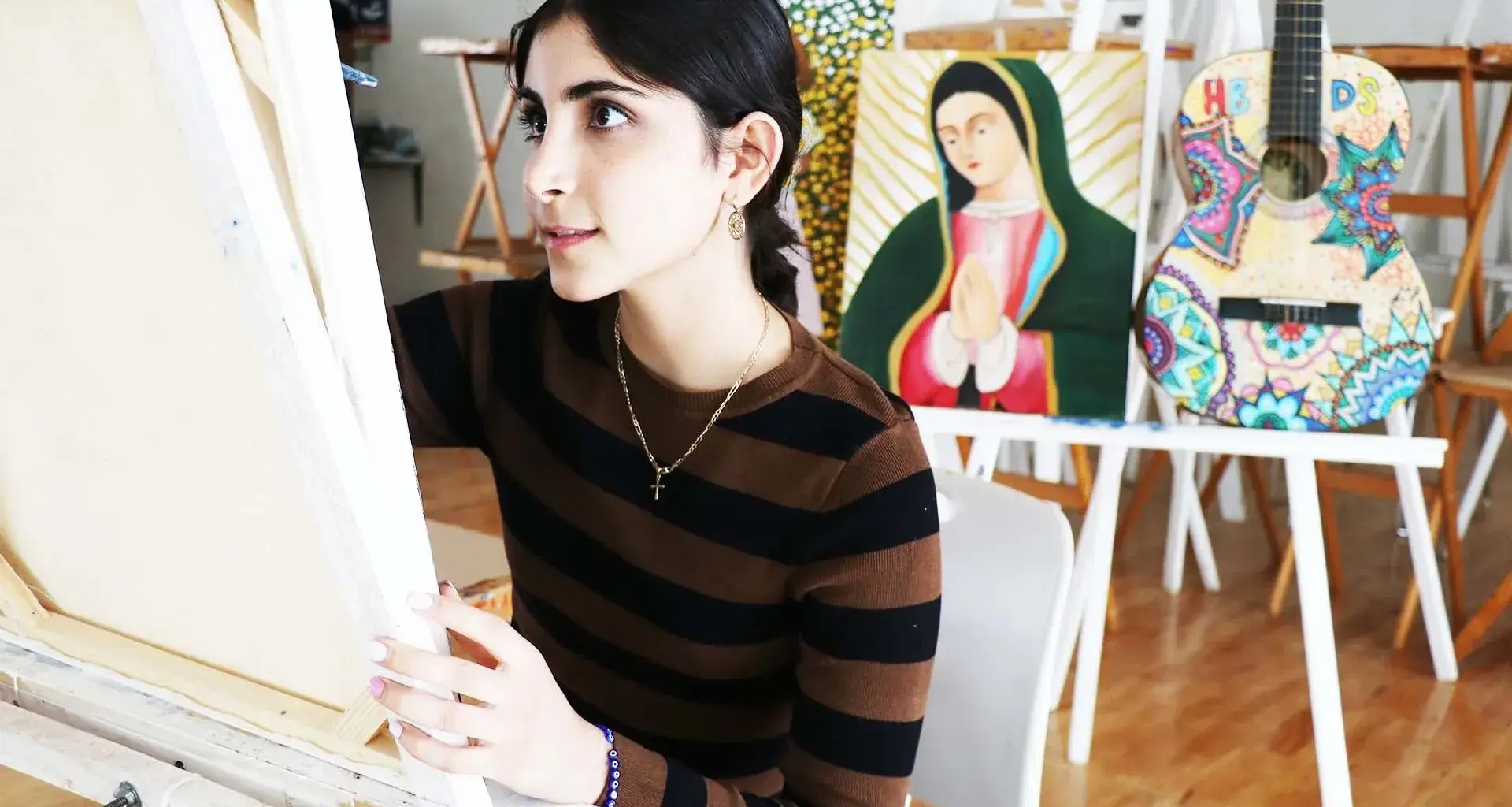 Con proyecto de arte gana beca de emprendimiento en el Tec