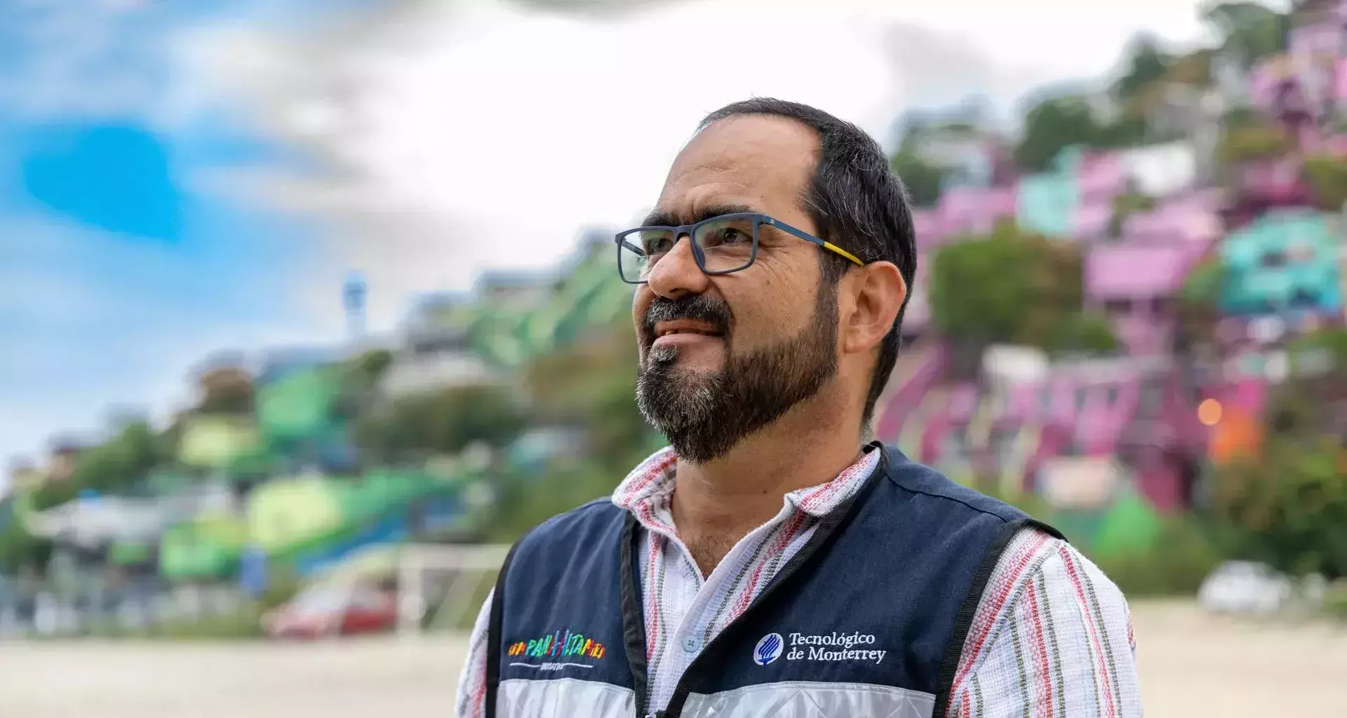 Víctor González trabaja como enlace comunitario del Tec en la Iniciativa Campana-Altamira.