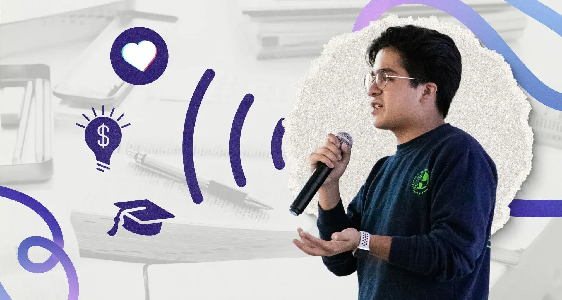Diego Salazar, estudiante Tec y tiktoker