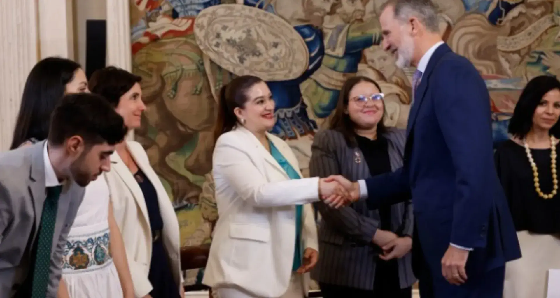 María Fernanda Cámara participando en la XIX edición del programa Jóvenes Líderes Iberoamericanos. 