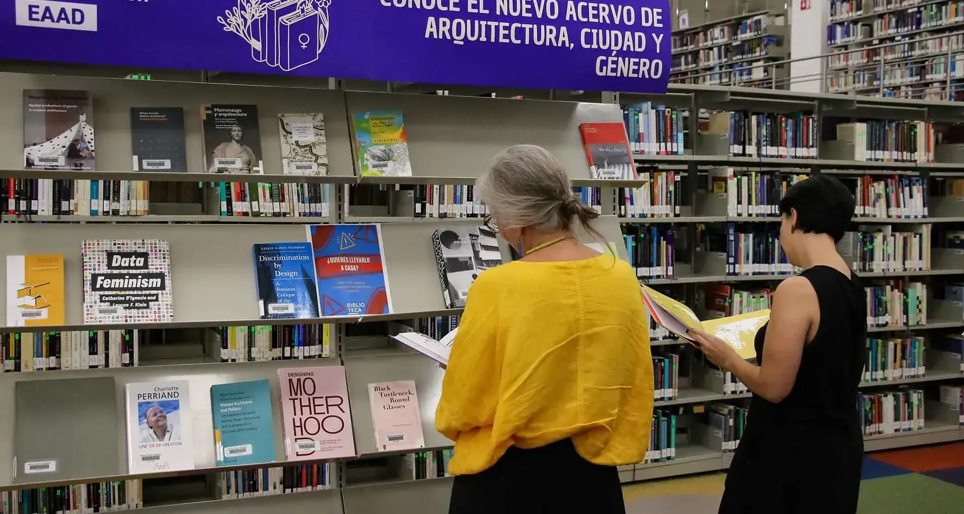 Acervo de género en arquitectura y diseño fue presentado en la Biblioteca del Tec Guadalajara.