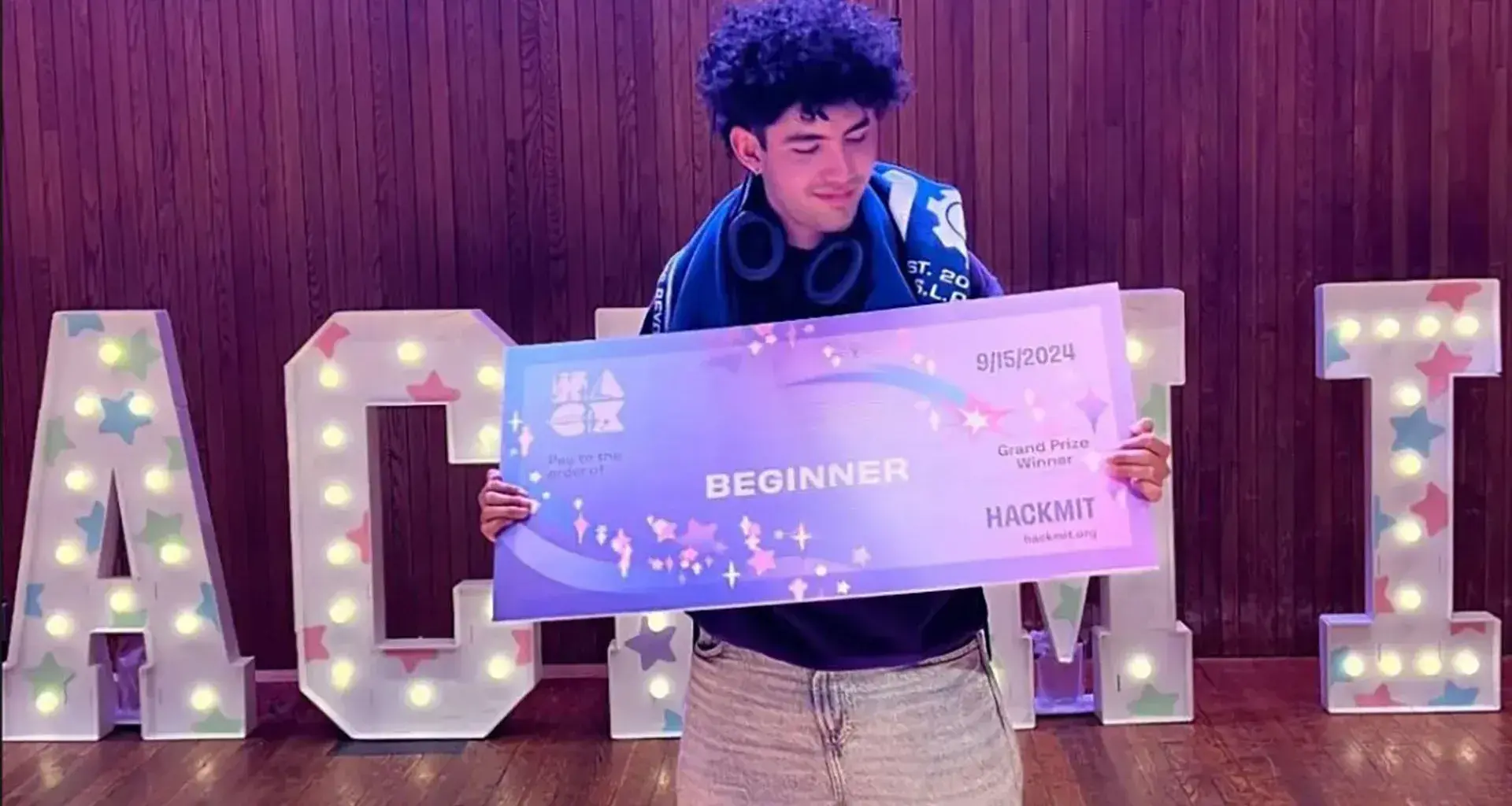 Student wins award at HackMIT 2024