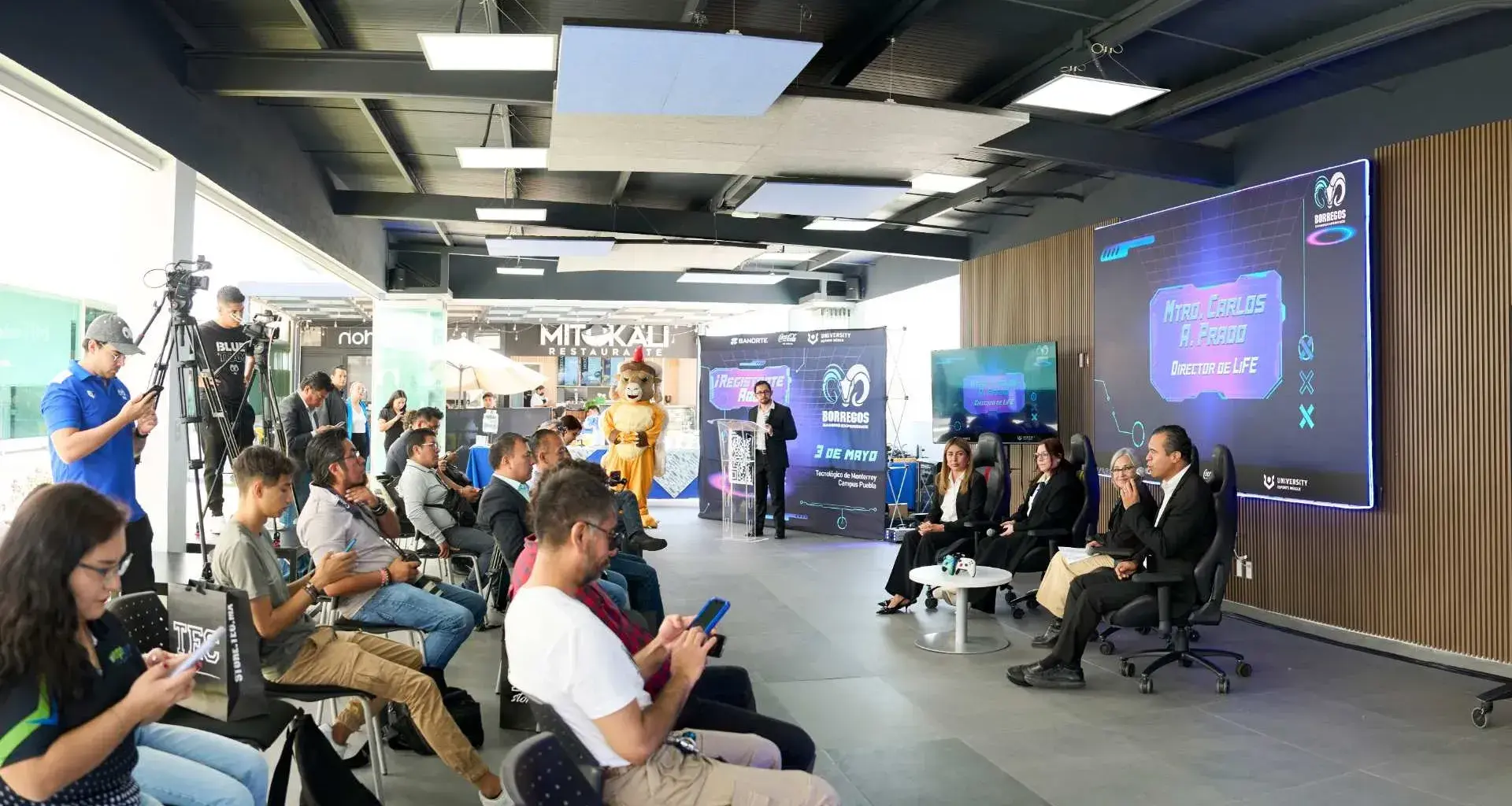 Tec de Monterrey en Puebla será la sede del evento Borregos Gaming Experience