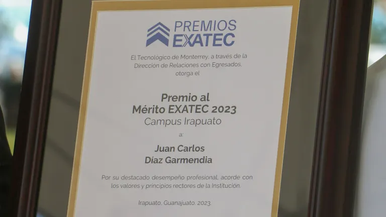 Tec Irapuato entrega el Mérito EXATEC 2023 por labor en la educación