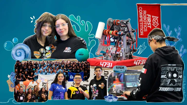 En el podio: morelianos subcampeones en competencia de robótica