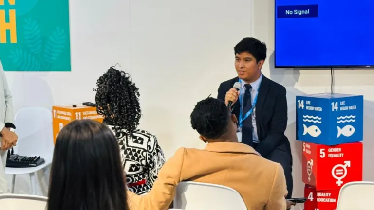 Por el medioambiente: alumno de Tec Puebla participa en foro de la ONU