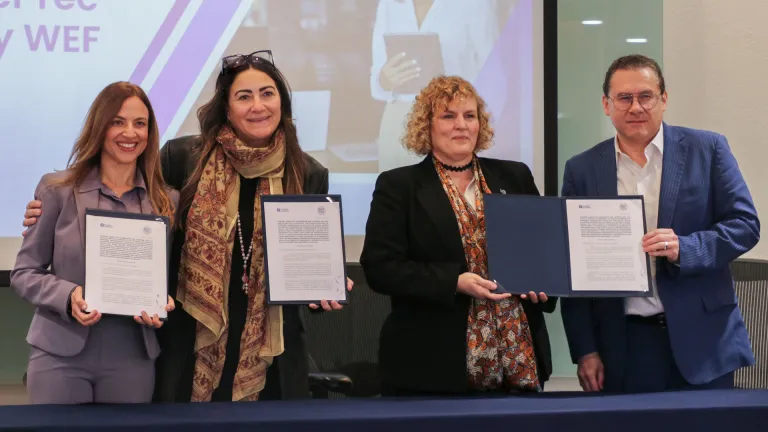 Tec de Monterrey se alía con foro económico femenino: WEF Iberoamérica