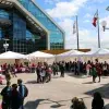 La kermesse se celebró en la Plaza de las Banderas
