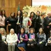 Ganadoras del Premio Mujer Tec acompañadas por colegas y familiares