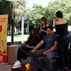 Alumnos en el Festival 