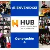 Alumnos presentes en el Hub de Emprendimiento Social 
